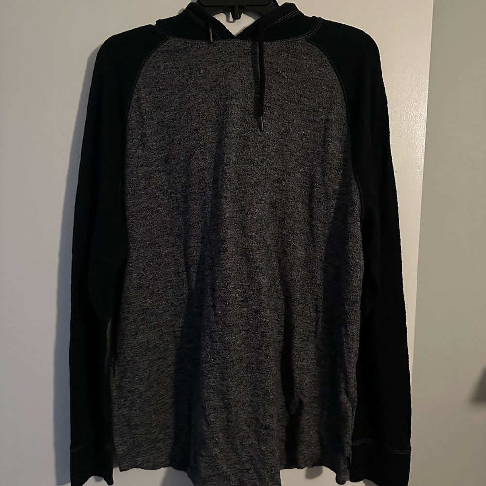 Express Black and Gray Hoodie